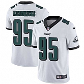 Nike Philadelphia Eagles #95 Mychal Kendricks White NFL Vapor Untouchable Limited Jersey,baseball caps,new era cap wholesale,wholesale hats